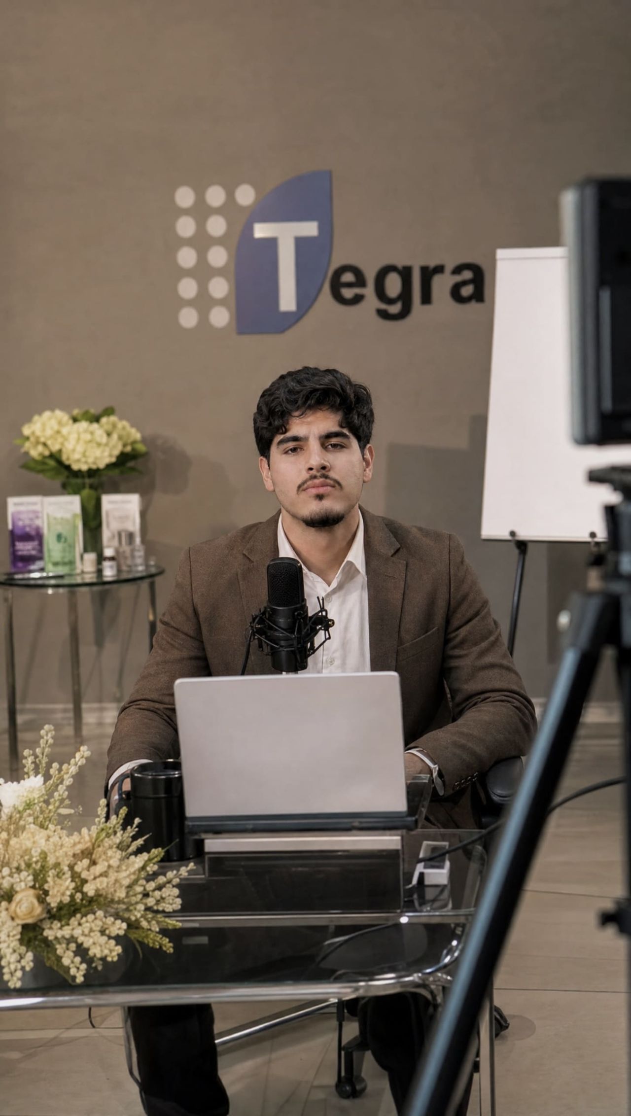 Edgar de la O impartiendo una capacitación de inteligencia artificial para Tegra