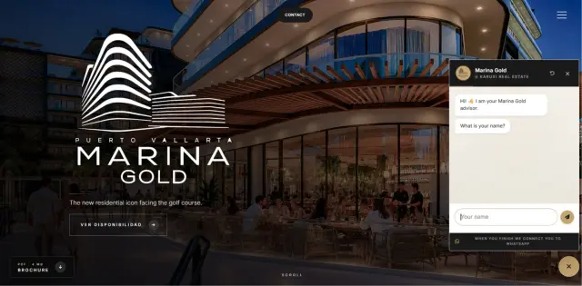 Marina Gold, captura 1
